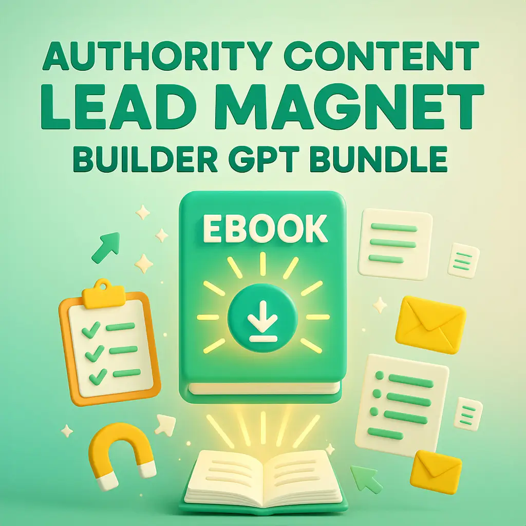 Authority Content & Lead Magnet Builder - 5 GPTs